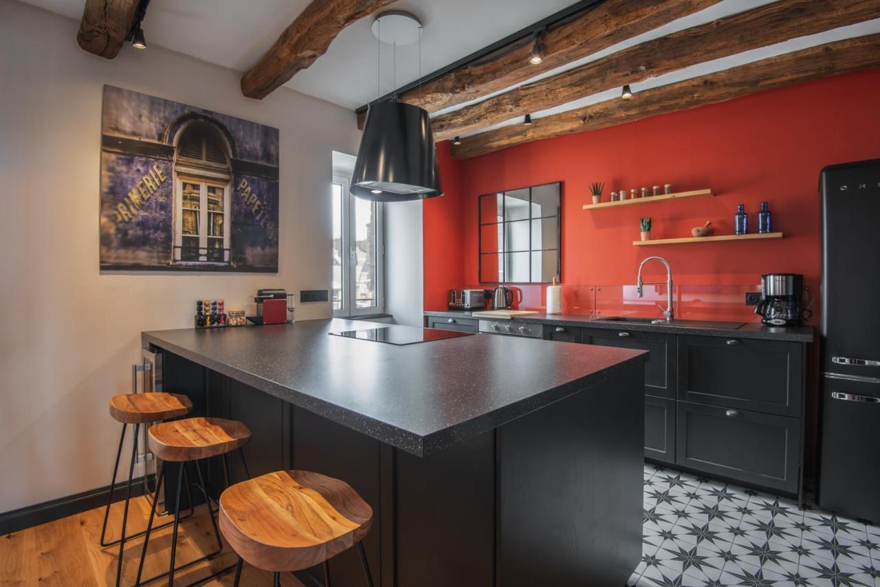 Luxury Cosy Family Nest In The Medieval Town Dinan Exteriér fotografie